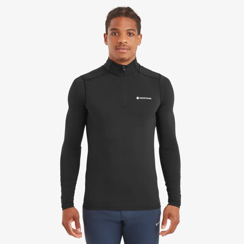 Montane Mens Dart XT Zip Neck Black-1